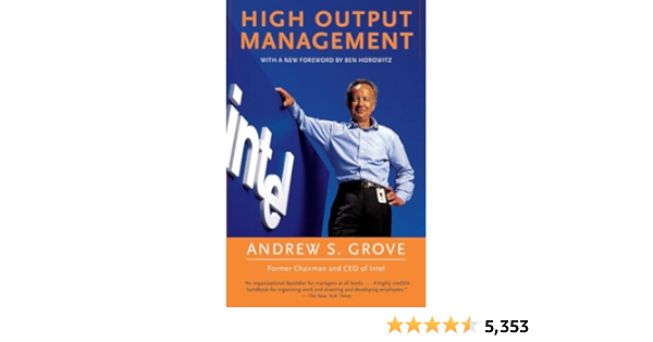 High Output Management